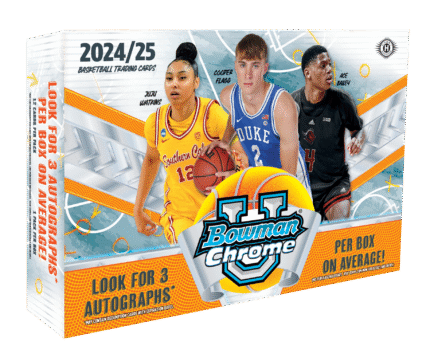 2024/25 Bowman Chrome University Basketball Breaker's Delight Box
