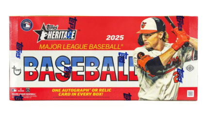 2025 Topps Heritage Baseball Hobby Box