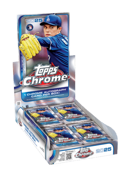 2025 Topps Chrome Baseball Hobby Box