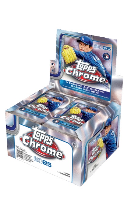 2025 Topps Chrome Baseball Jumbo Box