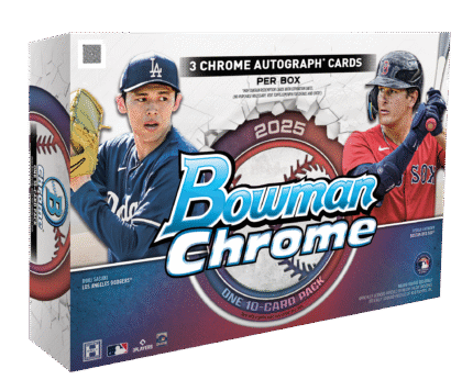2025 Bowman Chrome Baseball Breakers Delight Box